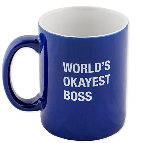 World’s Okayest Boss, Size: 13.5 oz.