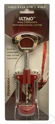 Ultimo Deluxe Wing Corkscrew, Auger Worm