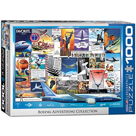 Boeing Advertising Collection - 1000 Piece Puzzle