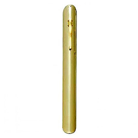 Brushed Gold Anodized Crumb Scraper With Gold-Plated Clip