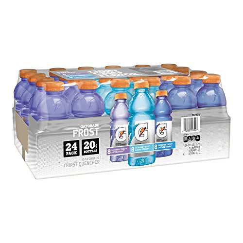 Gatorade Frost Variety Pack Plastic Bottles 20 Oz 24 Count