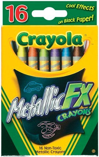 16 ct. Metallic FX Crayons