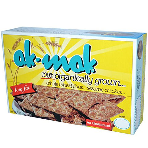 Ak-Mak Whole Wheat Sesame Crackers 4.15 oz
