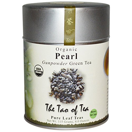 Organic PEARL (GUNPOWDER) Famous Green Tea, 4 oz