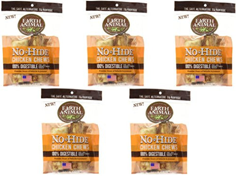 Earthan D No Hide Ckn 4" 2pk