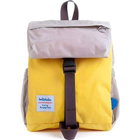 Hellolulu Linus Backpack, Yellow/Grey