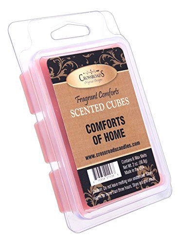 Crossroads 2 Oz. Scented Wax Melt Cubes - "Comforts of Home"
