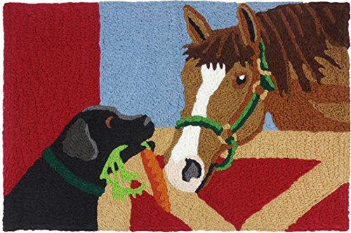 Barn Friends, Jellybean Rug 21" x 33"