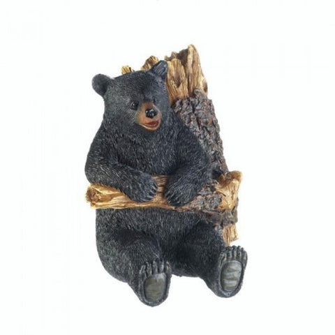 Bear In A Tree Wall Hook (3.5" x 2.75" x 5.25")