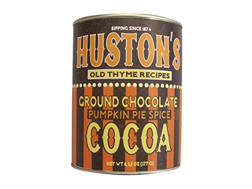 Huston's Ground Chocolate & Cocoa Pumpkin Pie Cocoa, 6.25 Oz