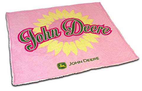JD Signature PINK Sherpa Blanket