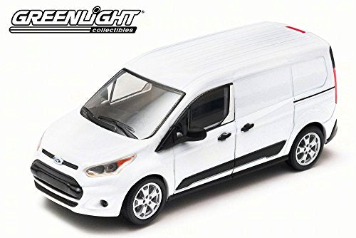 Greenlight 2014 Ford Transit Connect (V408) White 1/43 Diecast Car Model