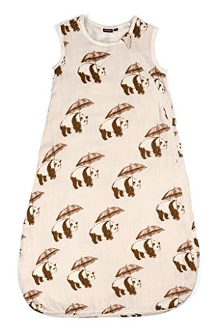 Bamboo Traditional Sleep Sack, Pink Panda- 0-6M