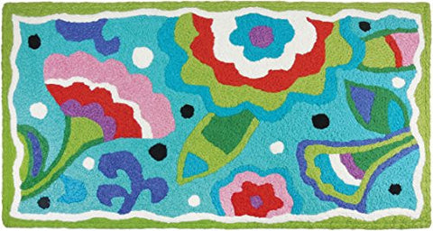 Flower Power, Memory Foam Rug 20"x 40"