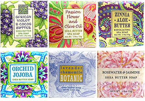 1.9oz Mini Soap Square, African Violet & Cocoa Butter
1.9oz Mini Soap Square, Passion Flower And Olive Oil
1.9oz Mini Soap Square, Zinnia Aloe Butter
1.9oz Mini Soap Square, Orchid Jojoba
1.9oz Mini Soap Square, Lavender Chamomile
1.9oz Mini Soap Square,
