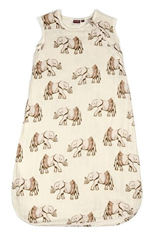 Bamboo Traditional Sleep Sack, Tutu Elephant- 0-6M