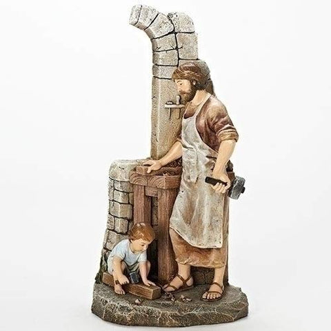 Joseph Studio 12.75"H The Carpenter's Apprentice Statue