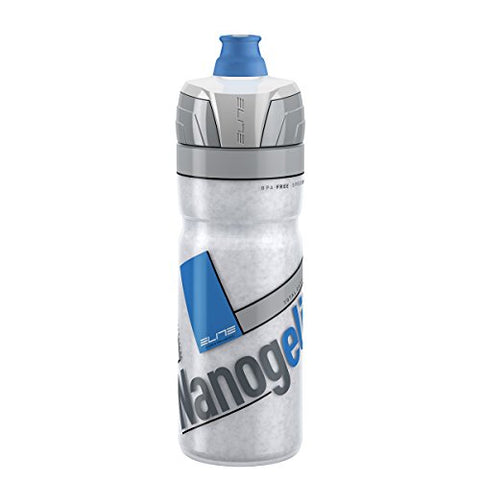 Elite Nanogelite White Blue Graphic, Thermal 4H 500ml Thermal Squeeze Bottle