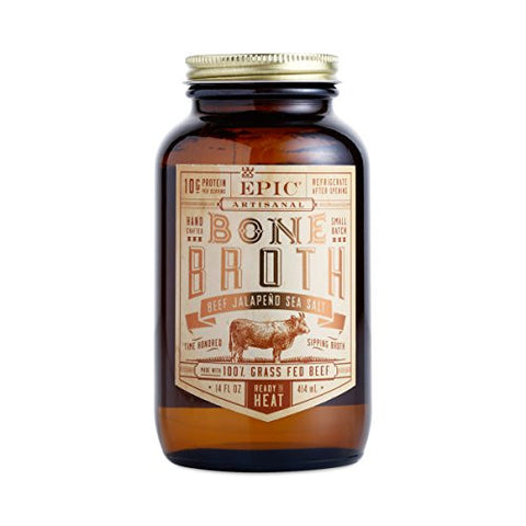 Beef Jalapeno Sea Salt Bone Broth
