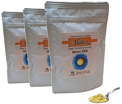 Ginger, Turmeric, & Coconut Moon Milk 3.5 oz./pack