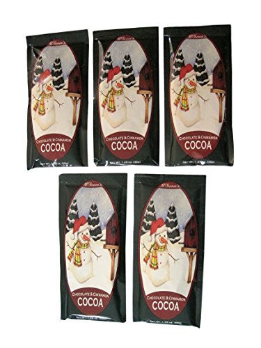 Christmas Packets Snowman Chocolate & Cinnamon Cocoa, 1.25 Oz