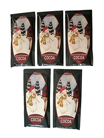 Christmas Packets Snowman Chocolate & Cinnamon Cocoa, 1.25 Oz