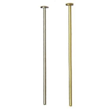 1 1/2" Prism Pins, Brass, One Oz.