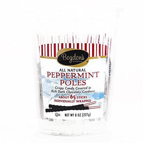 Bogdon's Old Fashioned Peppermint Sticks Tub 8 oz.