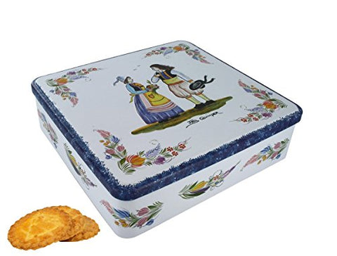 La Trinitaine Mini Quimper Tin Butter Galettes, 4.6 oz