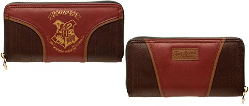 Harry Potter Gold Hogwarts Crest Jrs. Zip Wallet