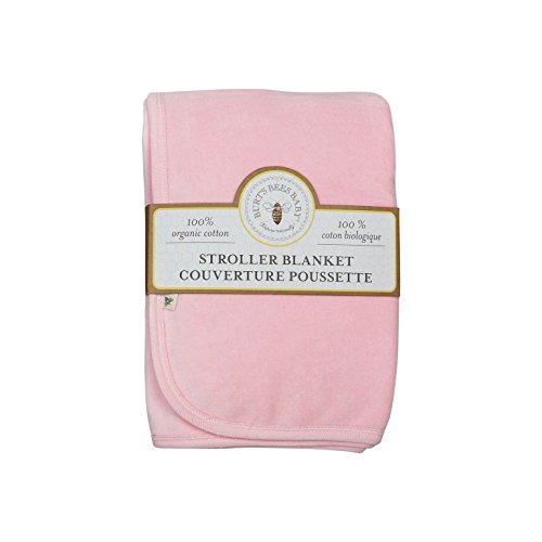 Velour Stroller Blanket, Blossom