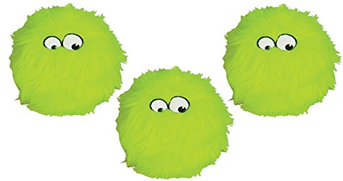 goDog FurBallz with Chew Guard - Lime, Small 4.5"