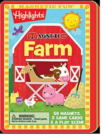 Magnetic Fun Tin: Highlights - Farm