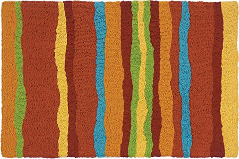 Fiesta Stripes, Home & Garden Rug 21" x 33"