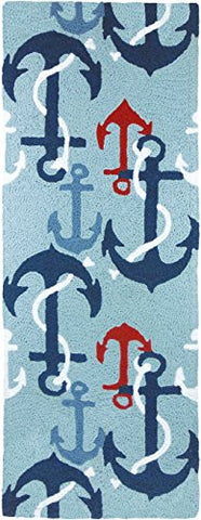 Ship A'Hoy, Home & Garden Rug 21" x 54"