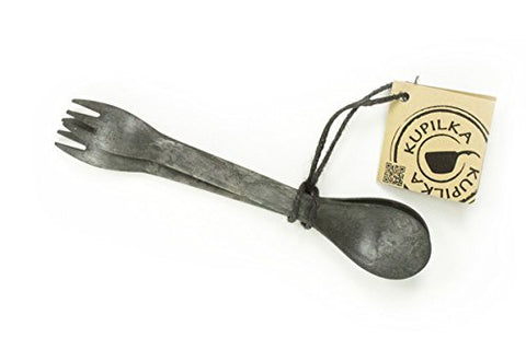 Spork Long, Black (Pair)