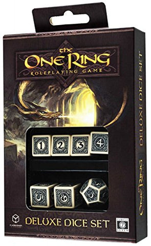 Cubicle 7 - The One Ring RPG  6D6+D12 Deluxe Dice set  (7)