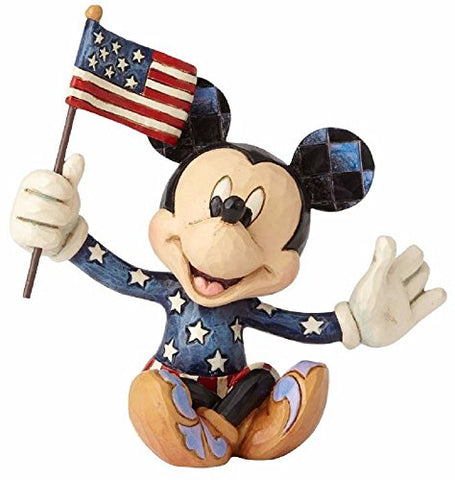 Enesco DSTRA Mini Patriotic Mickey