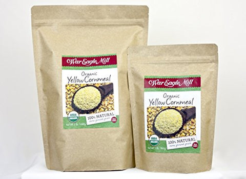 Grains And Meals Corn Meal - Organic (Yellow, 2 lbs)