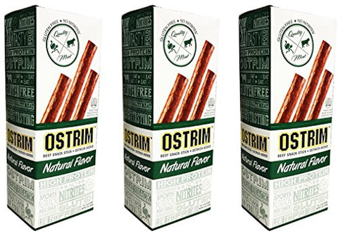 Ostrim Beef & Ostrich Snack Natural 1.5oz
