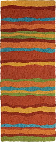 Fiesta Stripes, Home & Garden Rug 21" x 54"