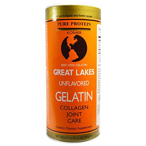 Unflavored Beef Gelatin, 16.0 oz/1.0 lb