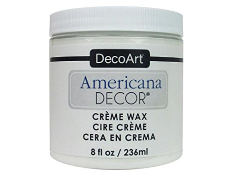 Americana Decor Creme Waxes 8oz - White
