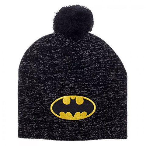 Batman Metallic Lurex Pom Beanie