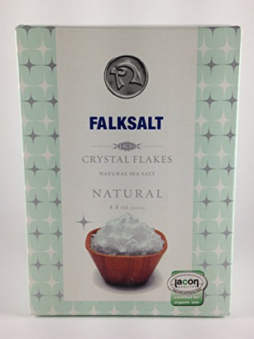 Falksalt Crystal Flakes-Natural 8.8 oz