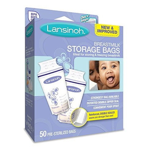 Breastmilk Storage Bags (50-Pc Pack)- Non-Pump Compatible