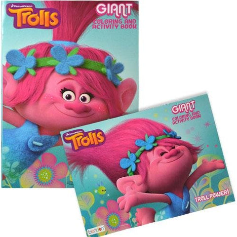 Trolls 11x16 Giant Coloring & Activity Book