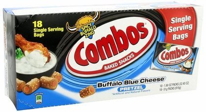 Combos Buffalo Blue Cheese Pretzel 18 Count 1.8 Oz