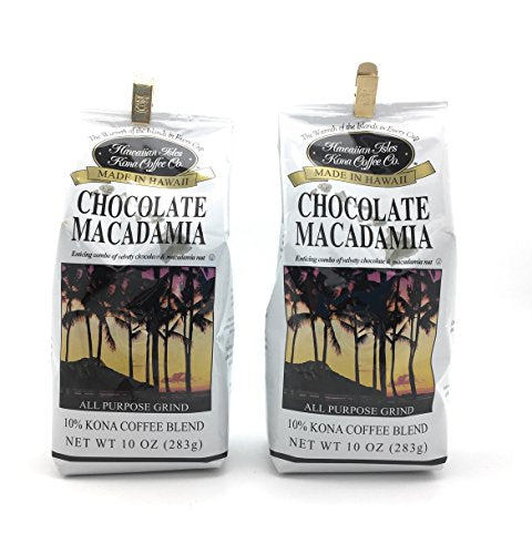 HIKC Chocolate Macadamia Grind Coffee Bag - 10 oz