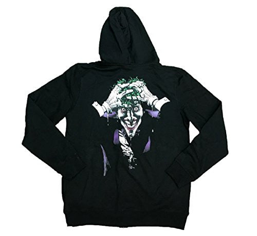 Batman Joker Zip Up Hoodie-XL